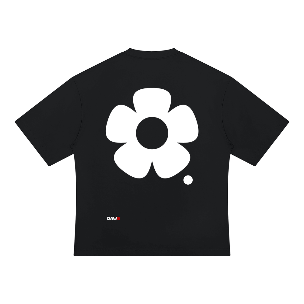 DAWS Vera Oversized T-Shirt – Black Negro - Camisetas DAWS