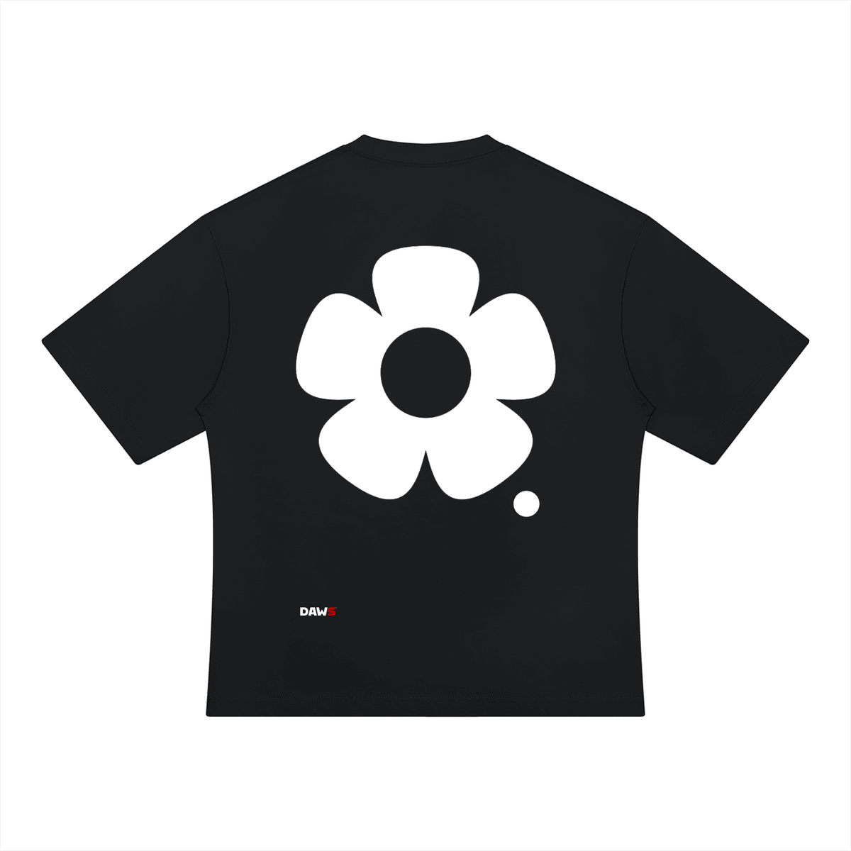DAWS Vera Oversized T-Shirt – Black Negro - Camisetas DAWS