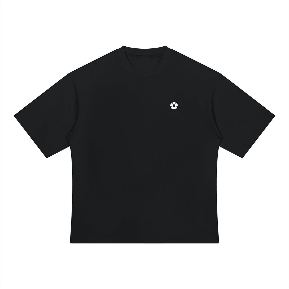 DAWS Vera Oversized T-Shirt – Black Negro - Camisetas DAWS
