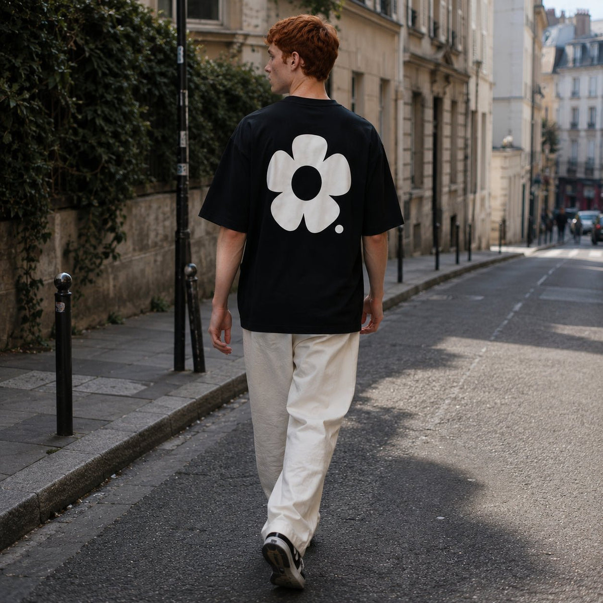 DAWS Vera Oversized T-Shirt – Black Negro - Camisetas DAWS