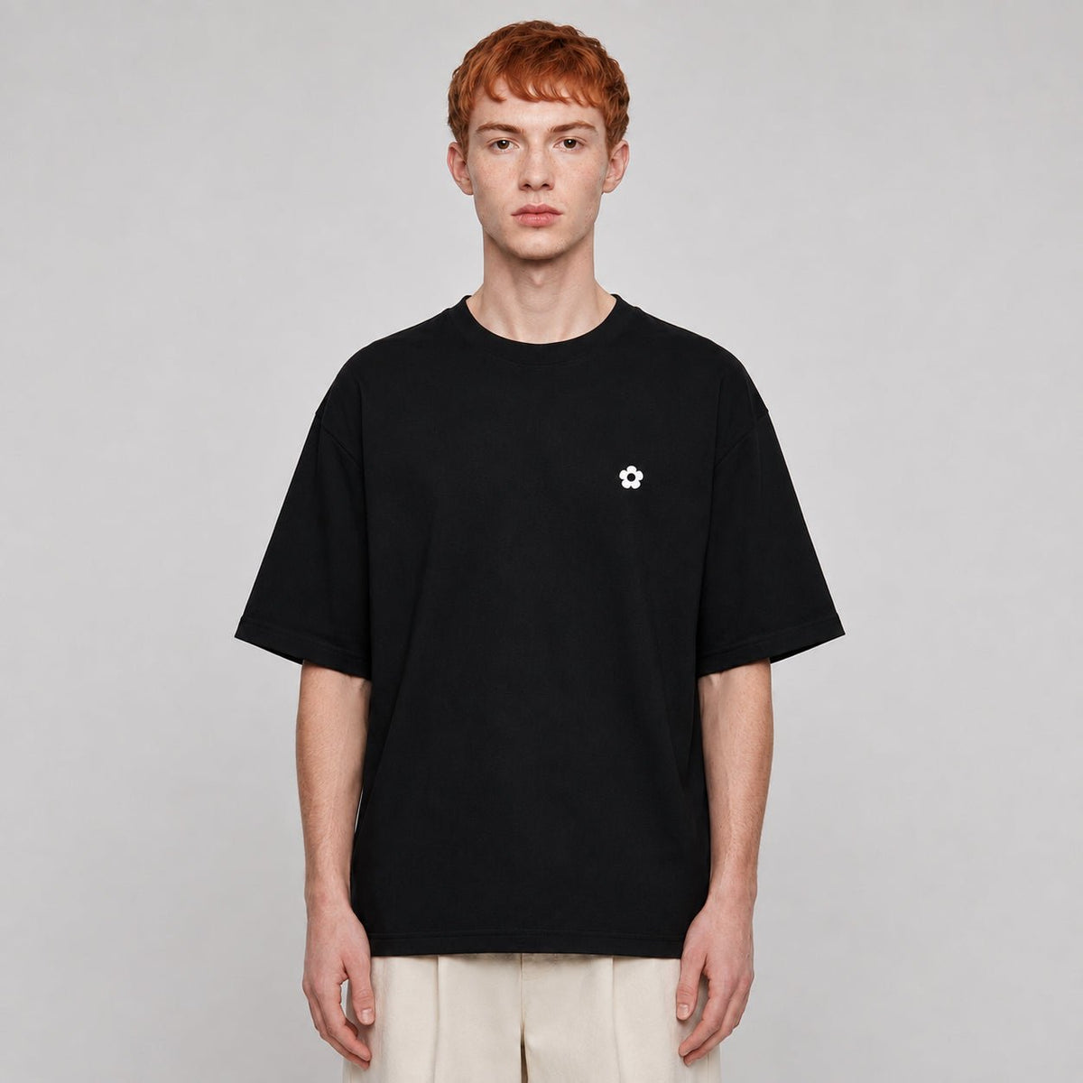 DAWS Vera Oversized T-Shirt – Black Negro - Camisetas DAWS