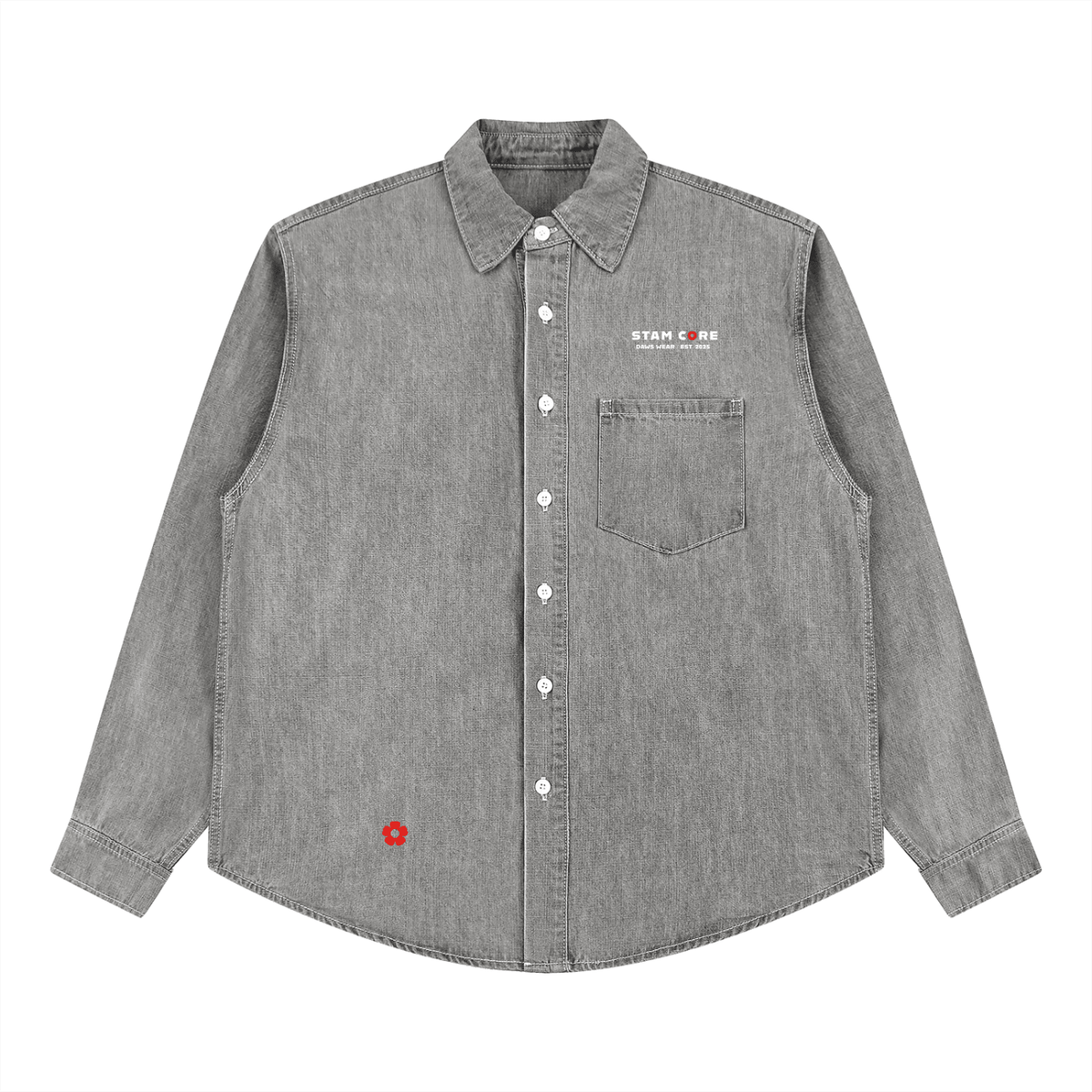 Denim Gray Light Gray - Camisa DAWS