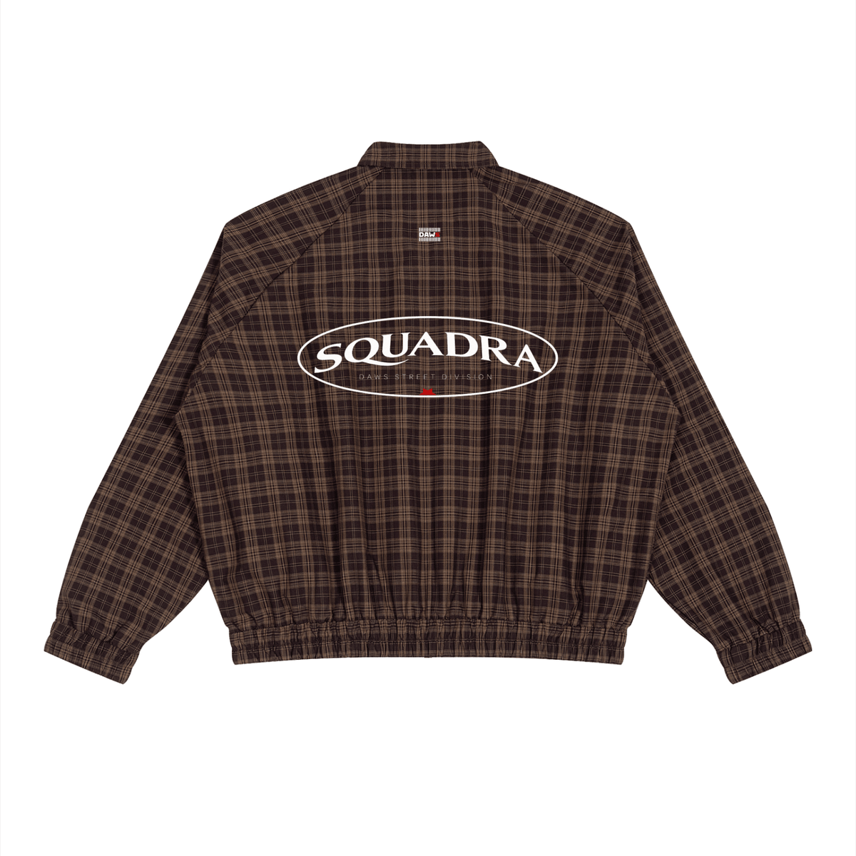 DISORDER — Plaid Full-Zip Track Jacket Red Plaid - Chaqueta DAWS