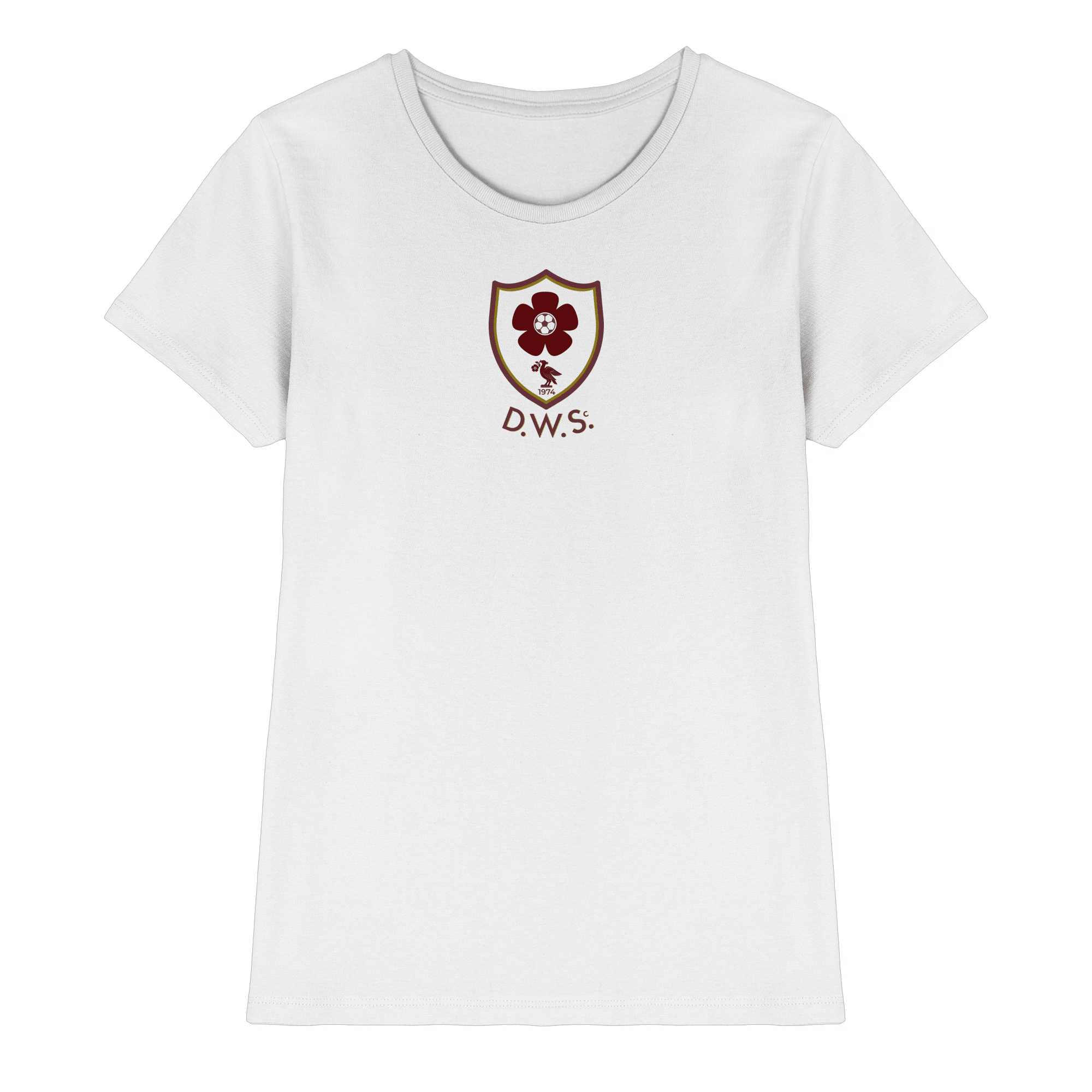 DWSc Bordon - Ladies Premium Shirt Blanco - Lady-Shirts DAWS