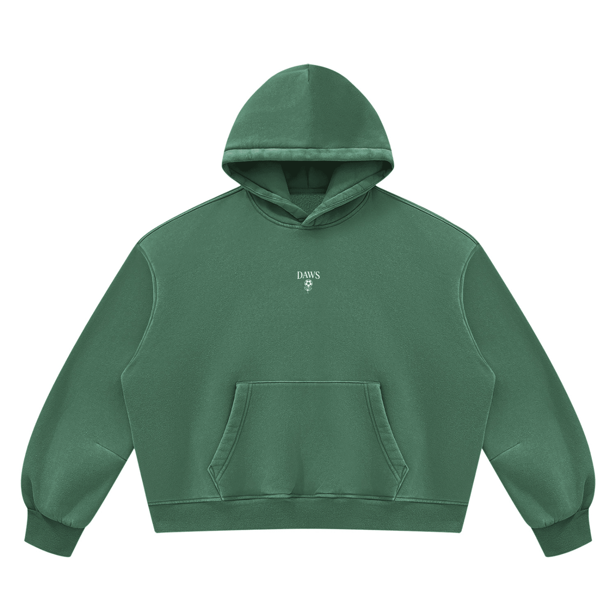 Eleven Yards Vintage Hoodie Dark Green - Sudadera con capucha DAWS