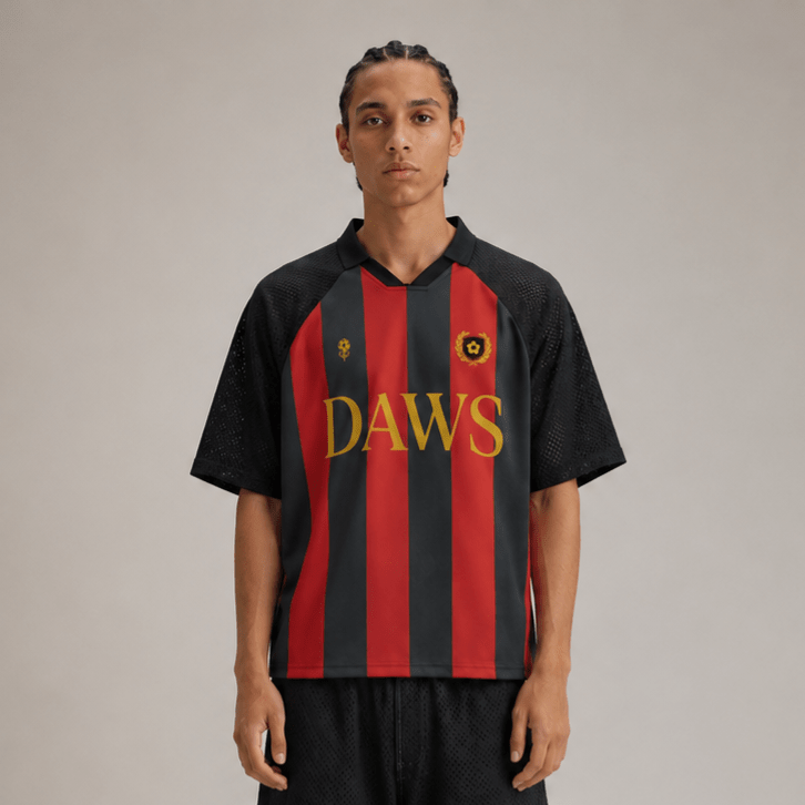 End Rossonera ✅ Rojinegro - Camisetas Futbol DAWS