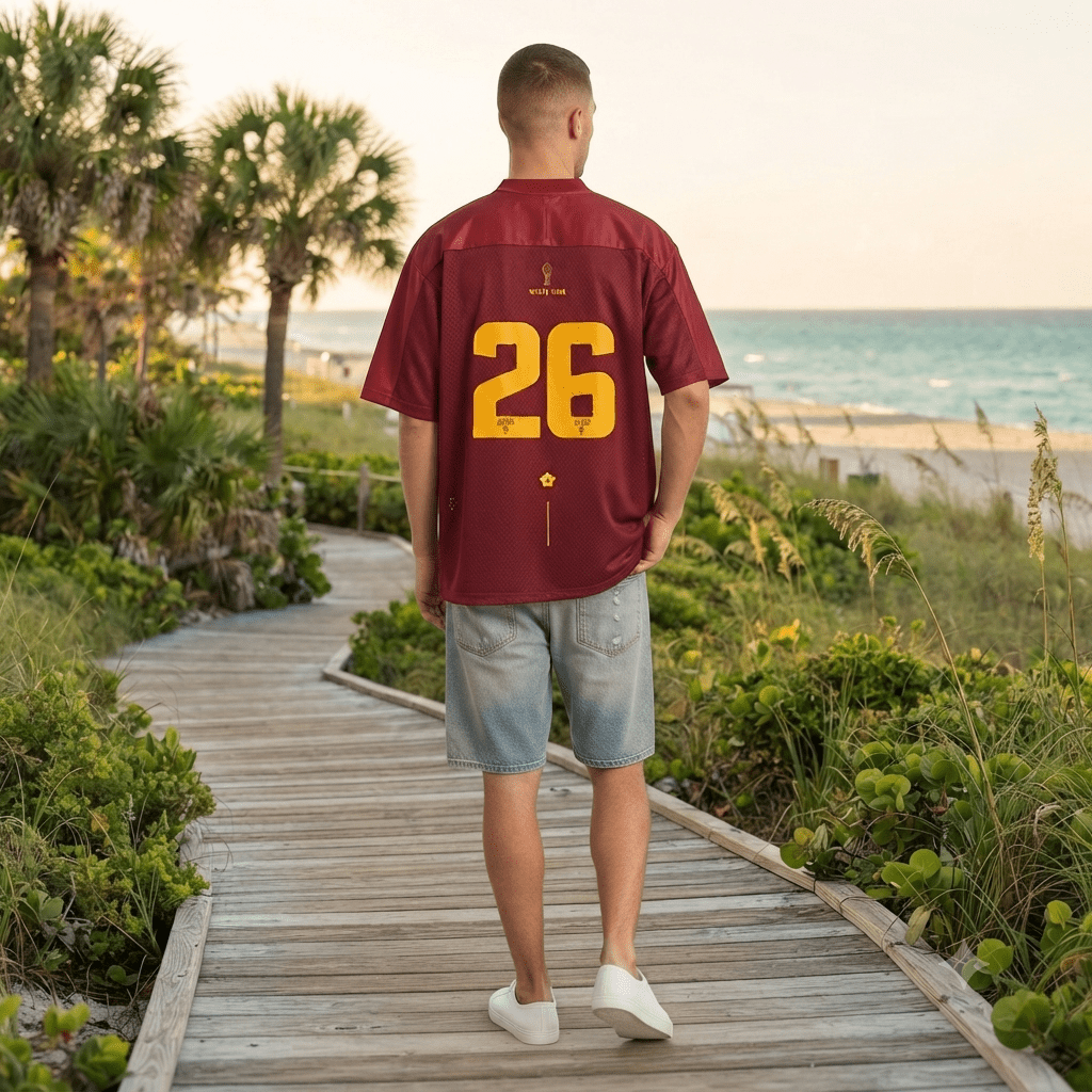 España 26 Rojo - Camisetas Futbol DAWS