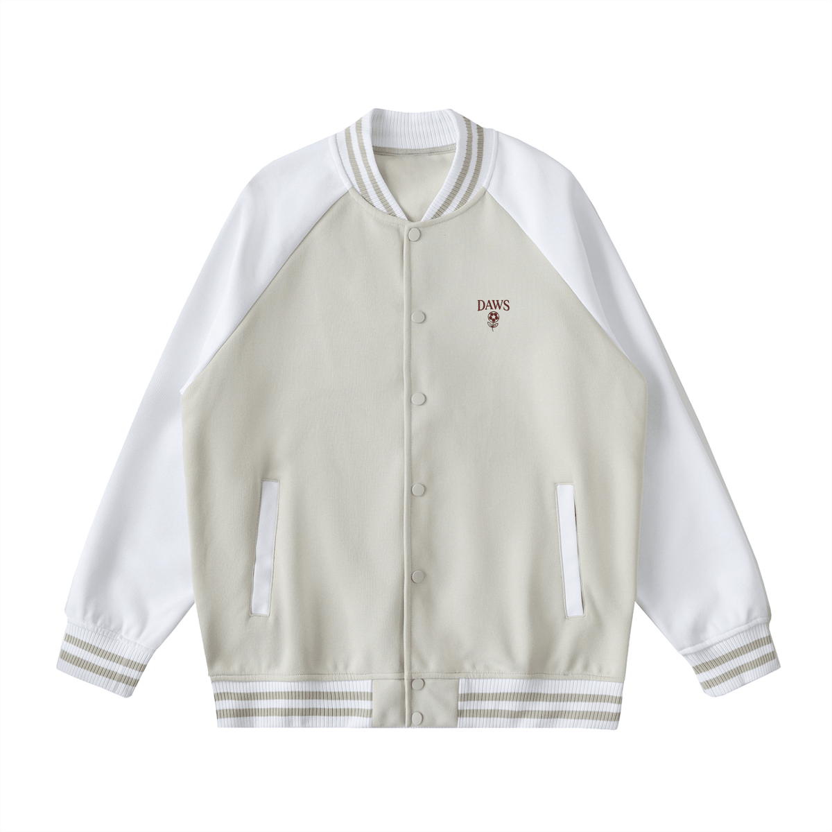 Forster Bordon Beige Camel with White - Chaqueta DAWS