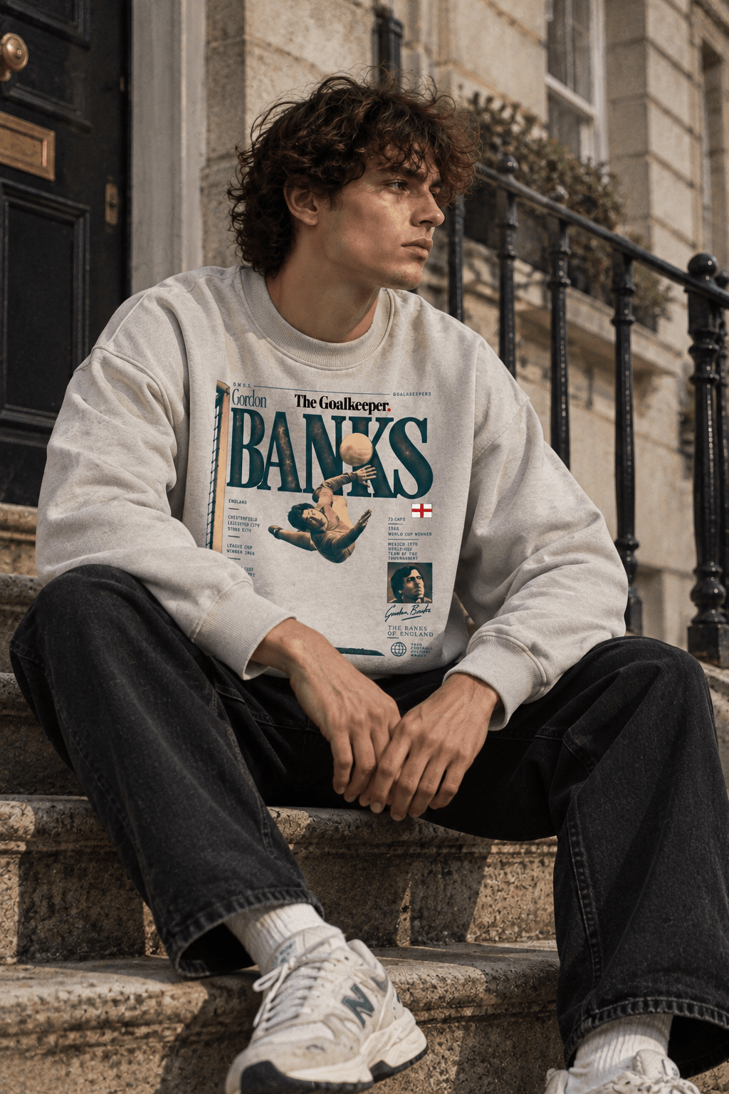 Gordon Banks Light Gray - sudadera DAWS