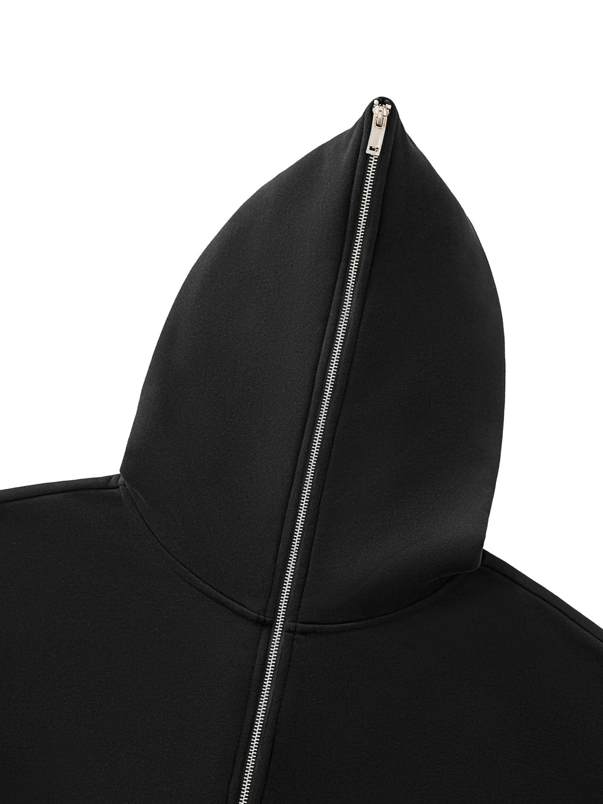 HALO ASH Full-Zip Boxy Hoodie Charcoal Gray - Sudadera DAWS
