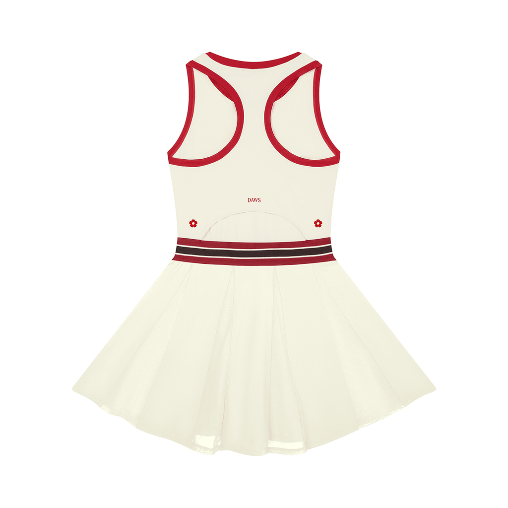 Heaton Tennis Dress Beige - Vestidos DAWS