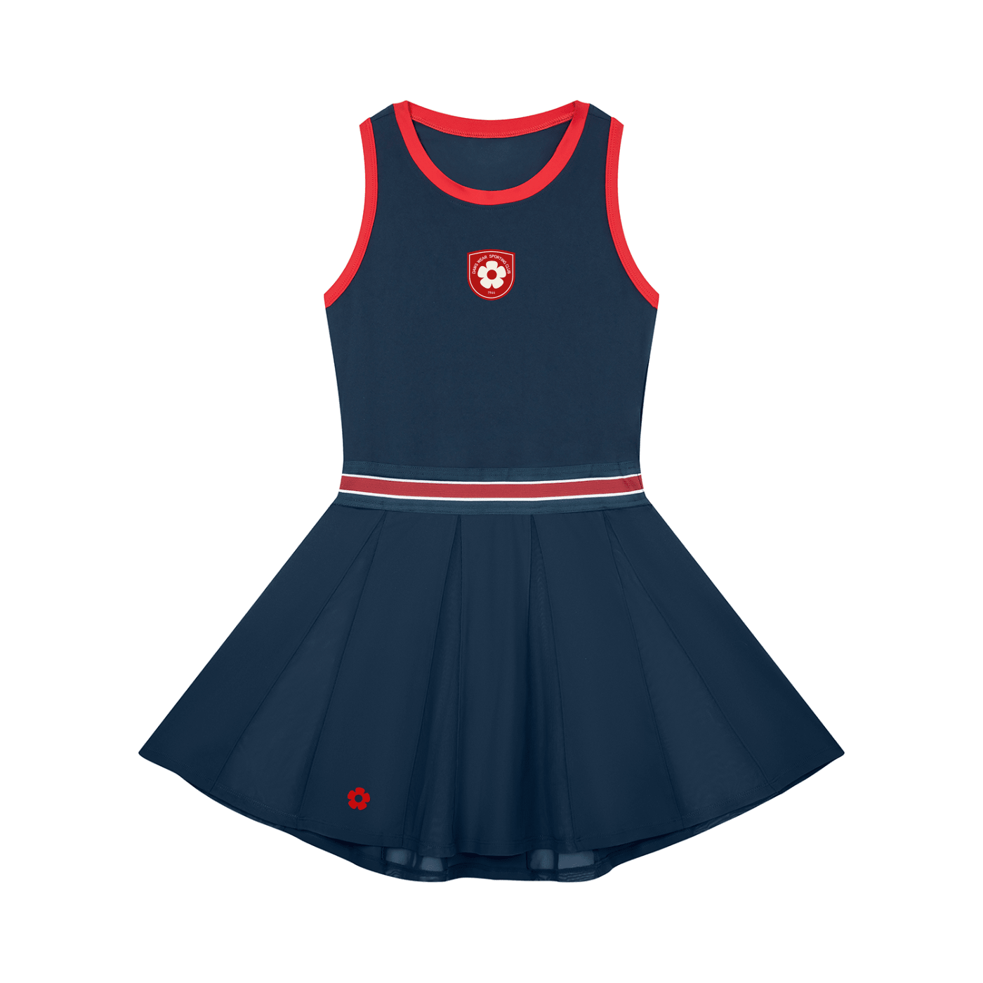 Heaton Tennis Dress Azul Navy - Vestidos DAWS