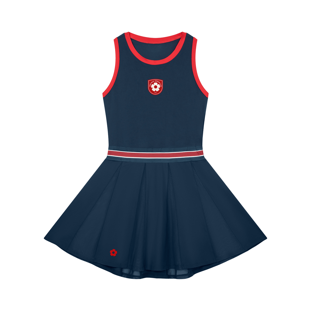 Heaton Tennis Dress Azul Navy - Vestidos DAWS