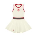 Heaton Tennis Dress Beige - Vestidos DAWS