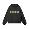 Heavyweight Hidden Pocket Fleece Hoodie Black Beauty - DAWS