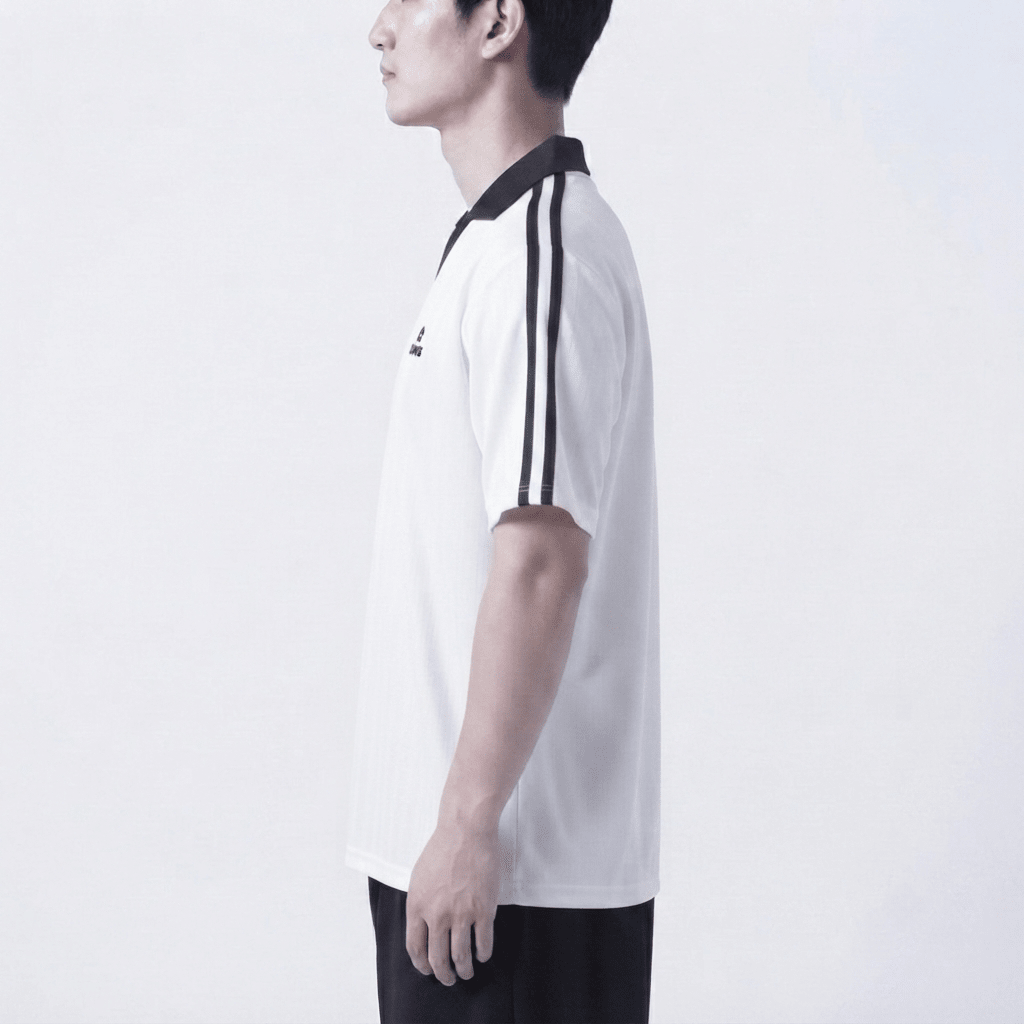 Icon White Blanco y negro - Camisetas Futbol DAWS