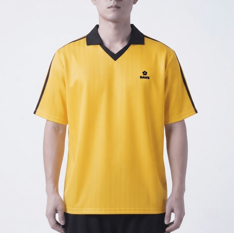 Icon Yellow Amarillo-Negro - Camisetas DAWS