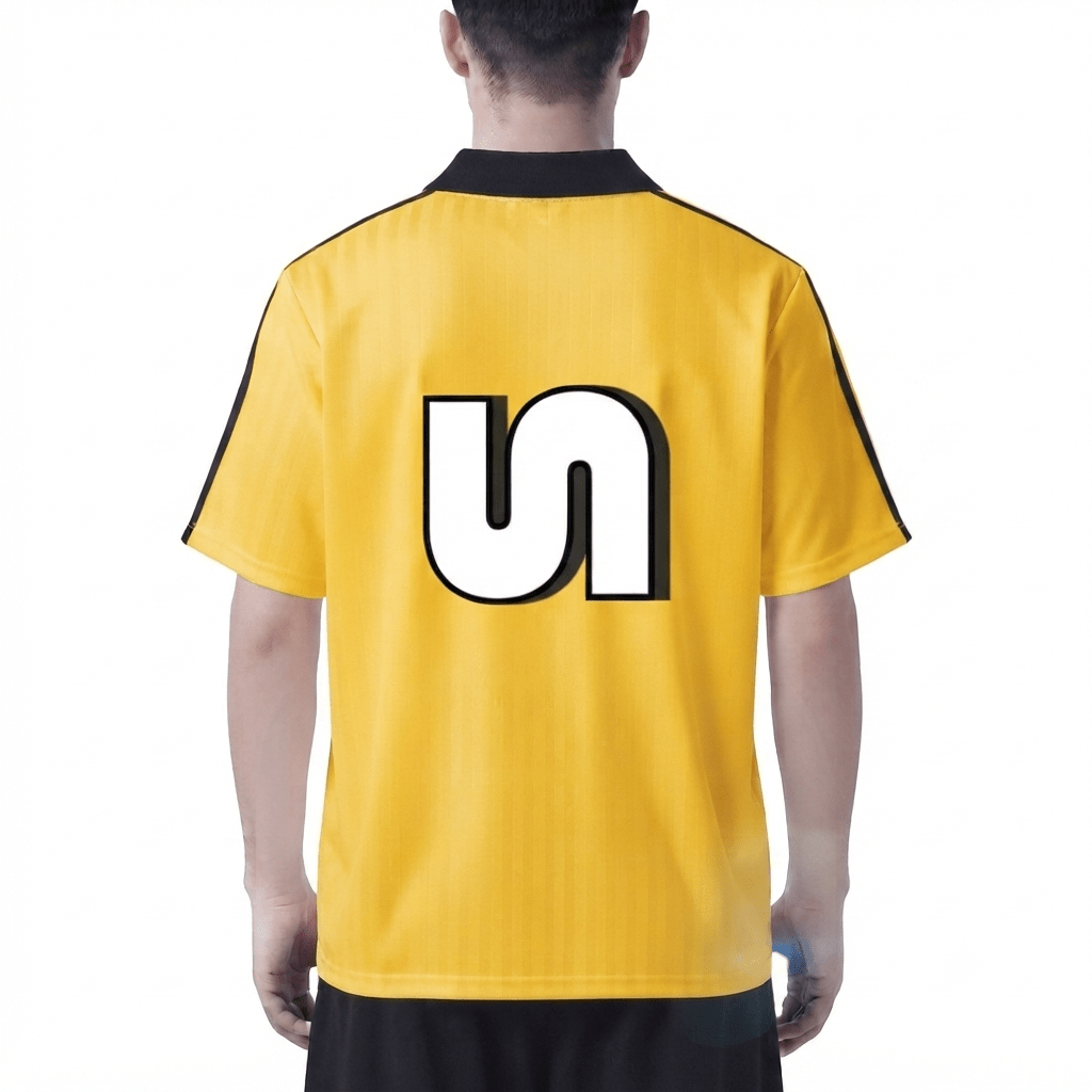 Icon Yellow Amarillo-Negro - Camisetas DAWS