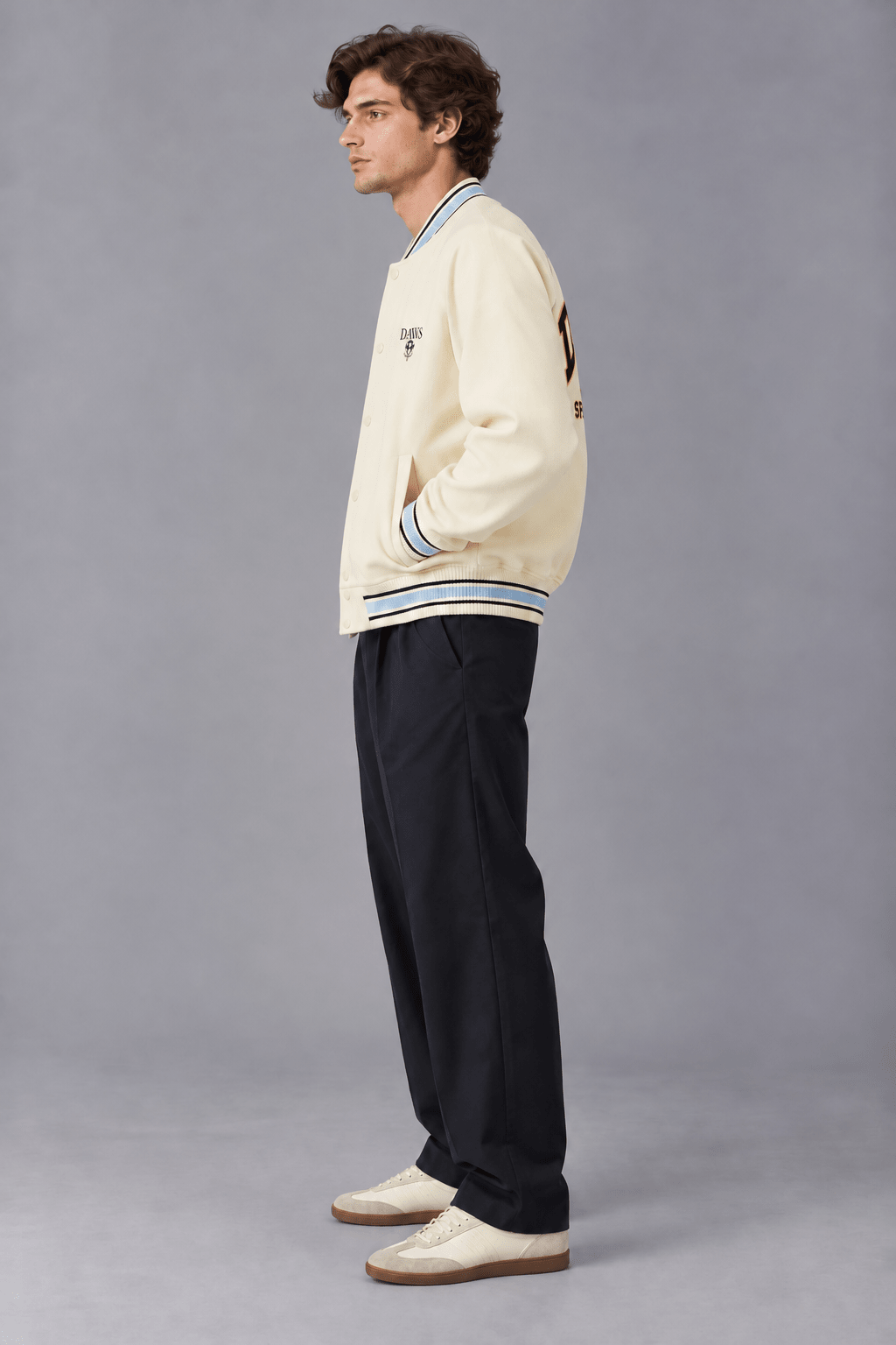 Jackie Varsity Mild Apricot - Chaqueta DAWS