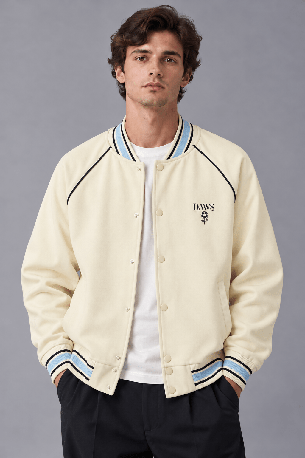 Jackie Varsity Mild Apricot - Chaqueta DAWS