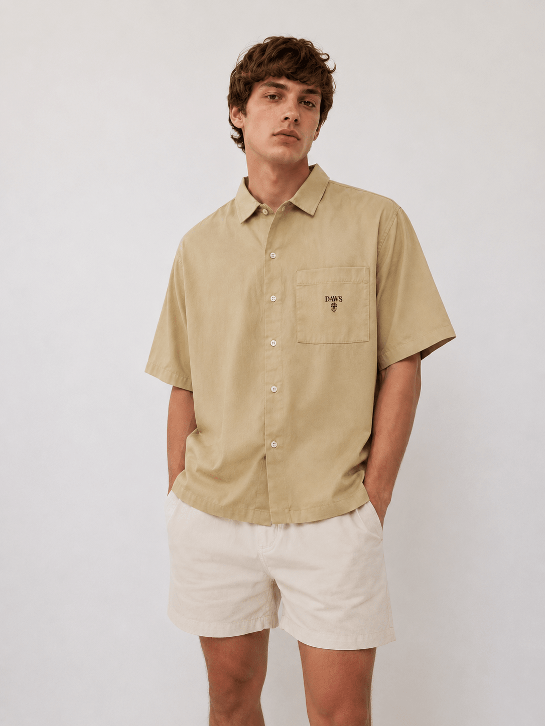 Lister Mill Boxy K. Khaki - Camisa DAWS