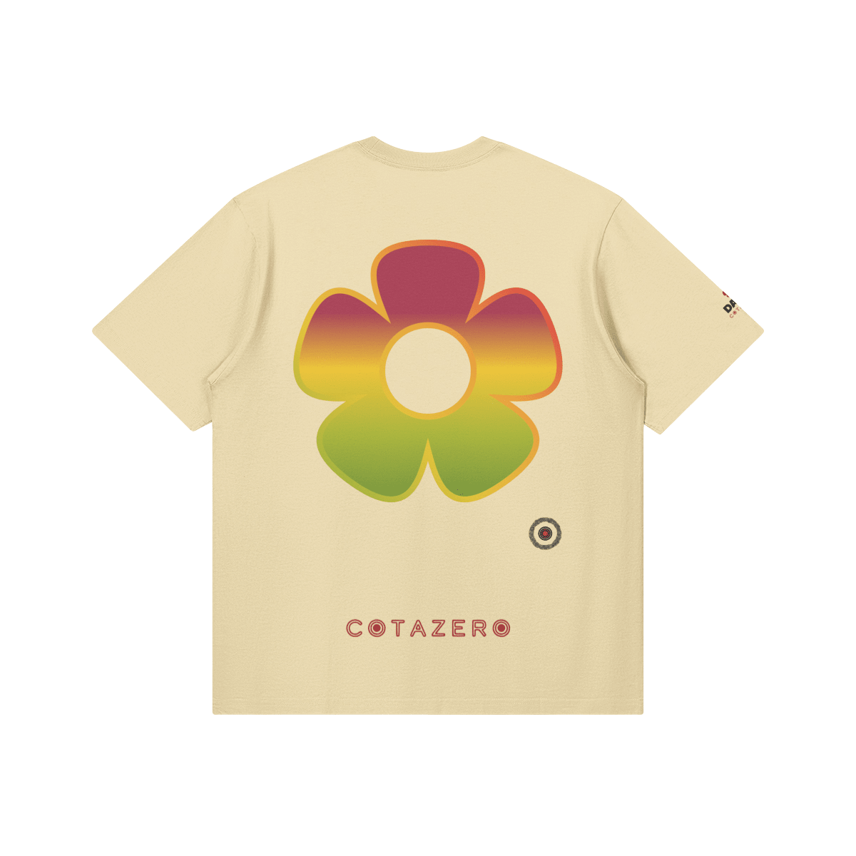 Mango Flower Classic Fit Apricot - Camisetas DAWS