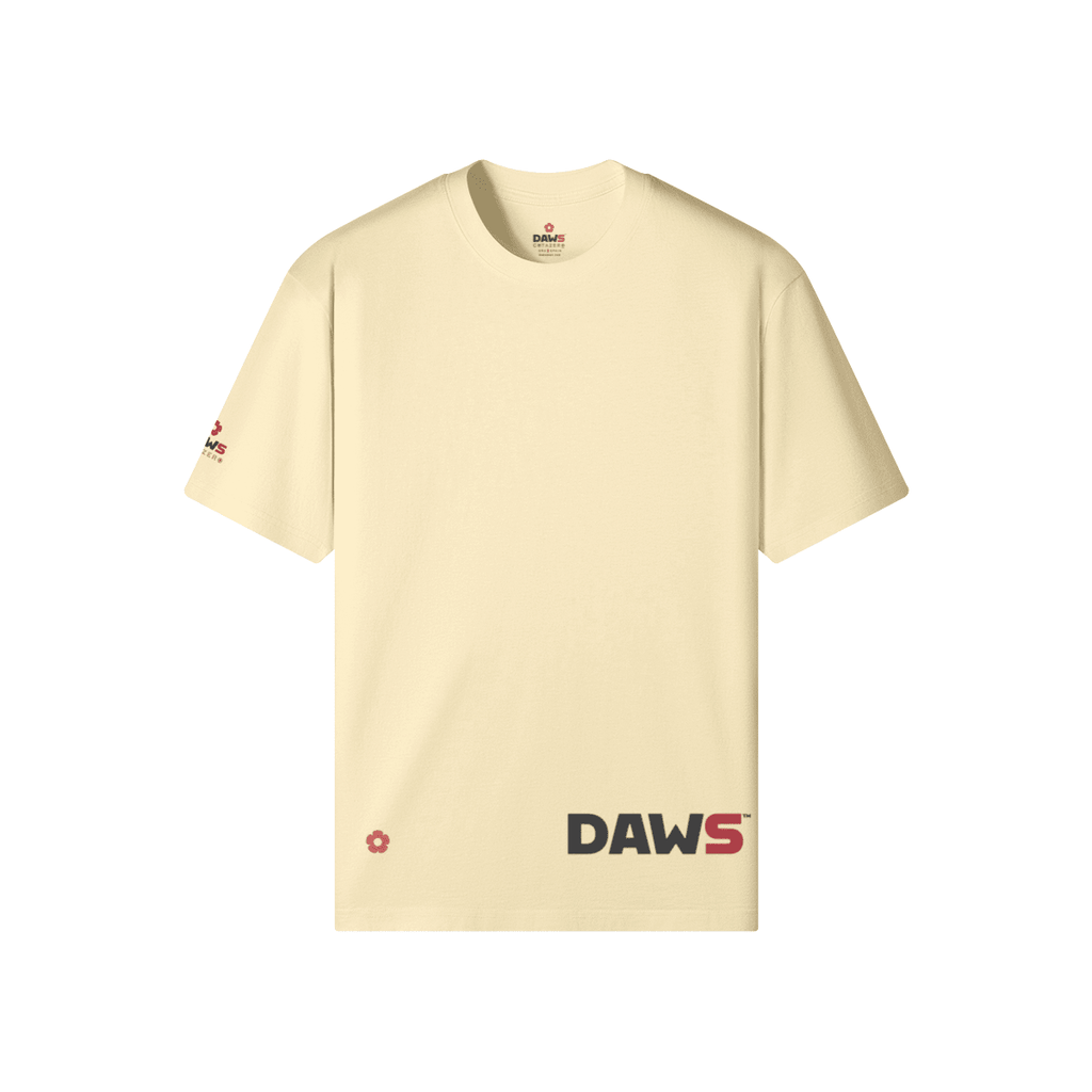 Mango Flower Classic Fit Apricot - Camisetas DAWS