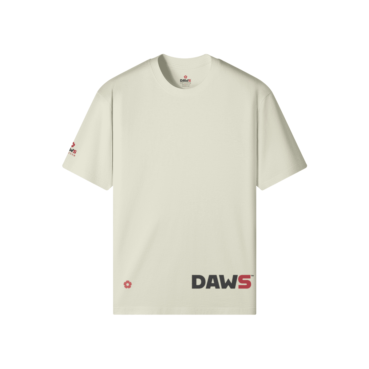 Mango Flower Classic Fit Roble pálido - Camisetas DAWS