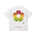 Mango Flower Classic Fit Blanco - Camisetas DAWS