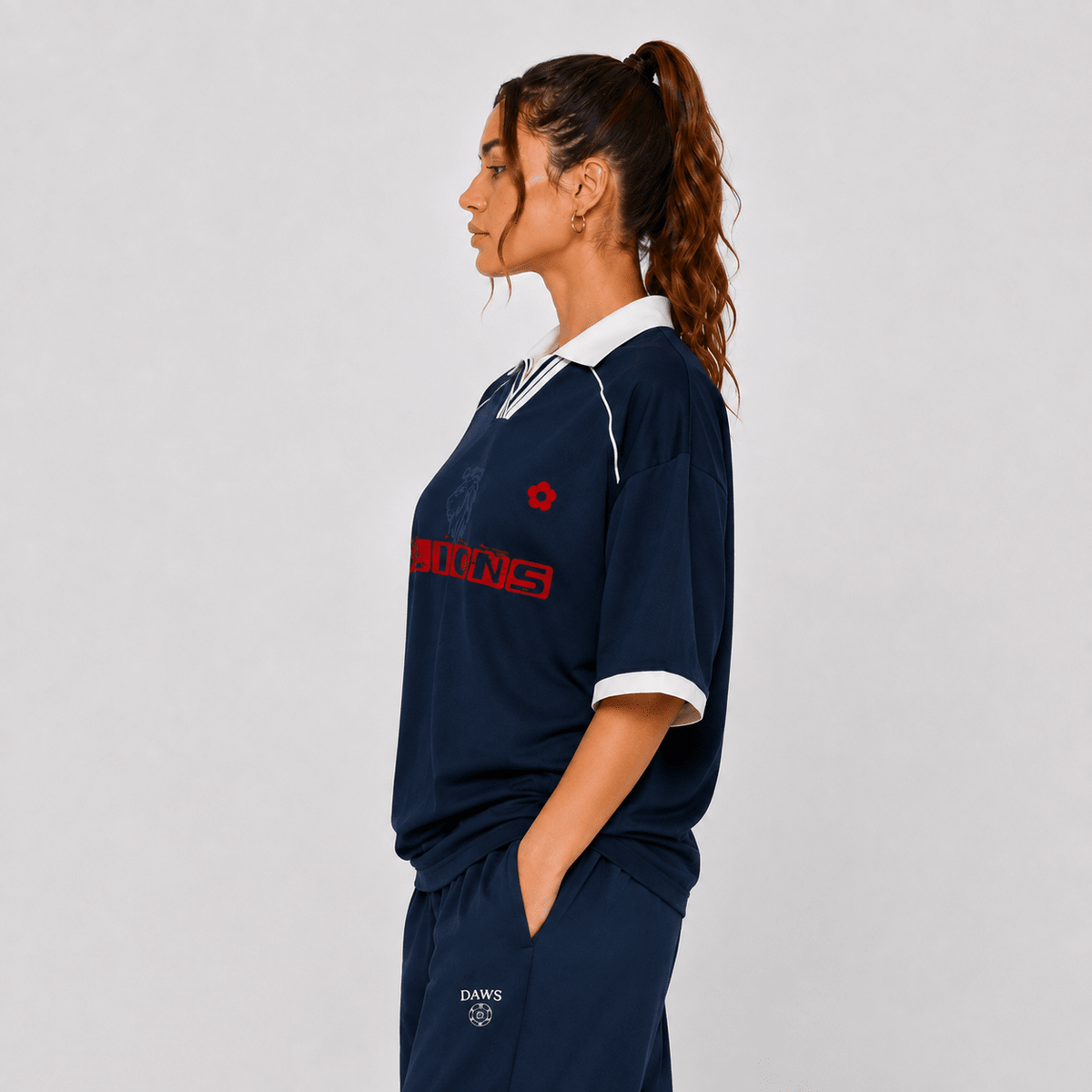 Manor Away Azul Navy - Camisetas Futbol DAWS