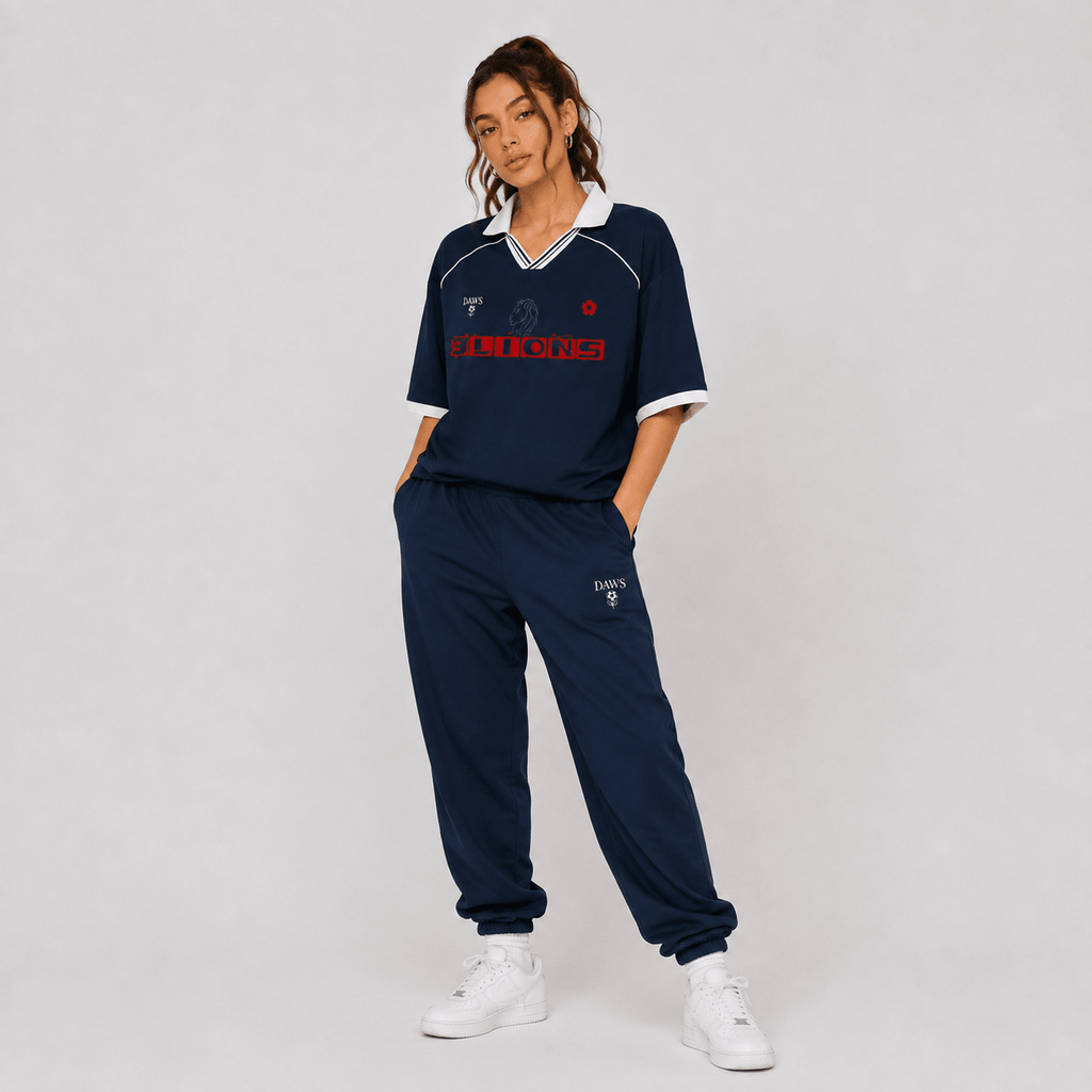 Manor Away Azul Navy - Camisetas Futbol DAWS