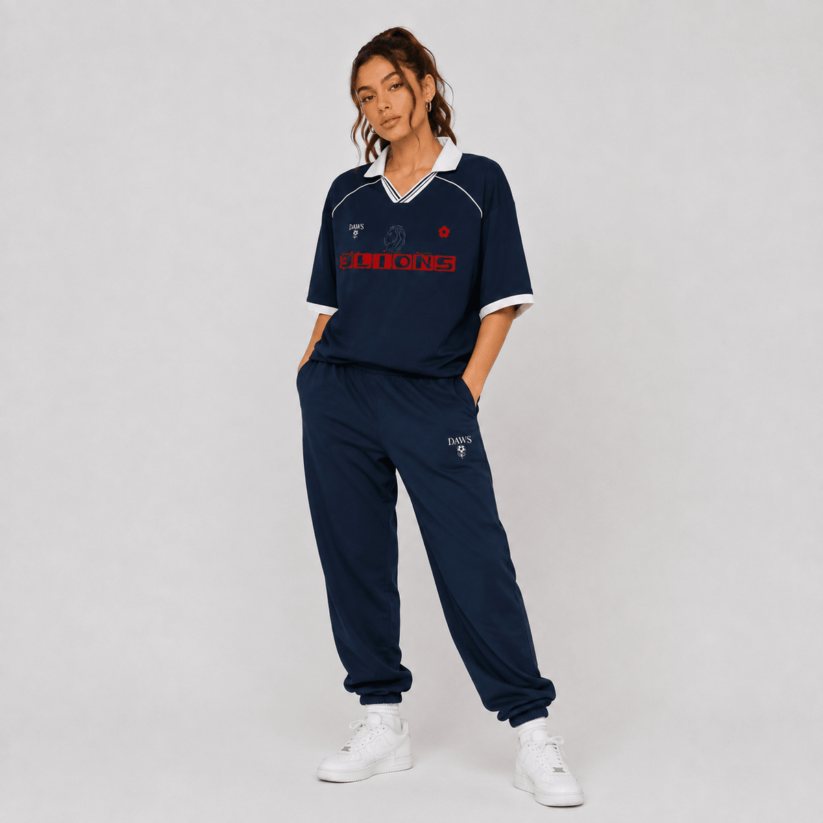 Manor Away Azul Navy - Camisetas Futbol DAWS