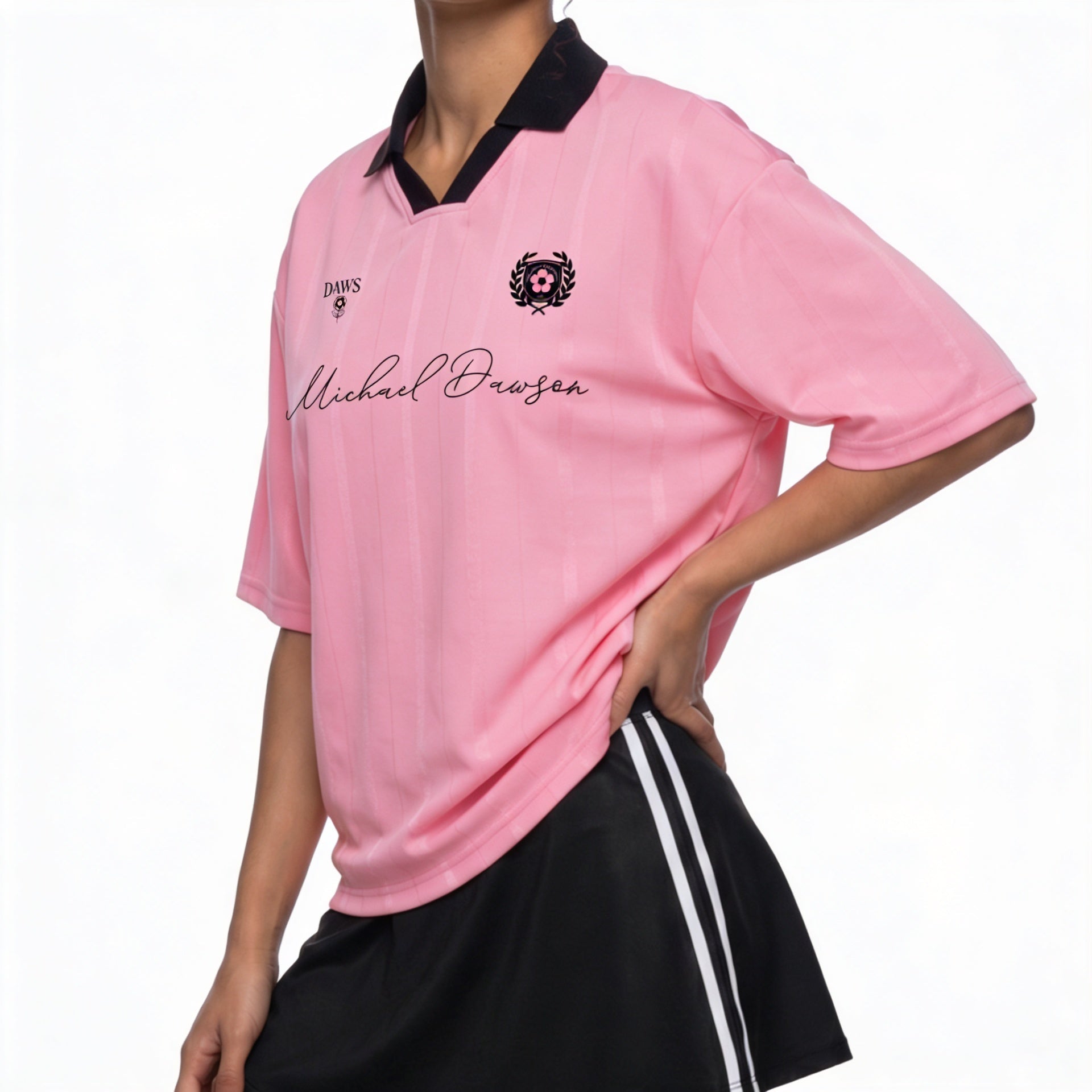 Michael Dawson Away ✅ Rosa - Camisetas Futbol DAWS