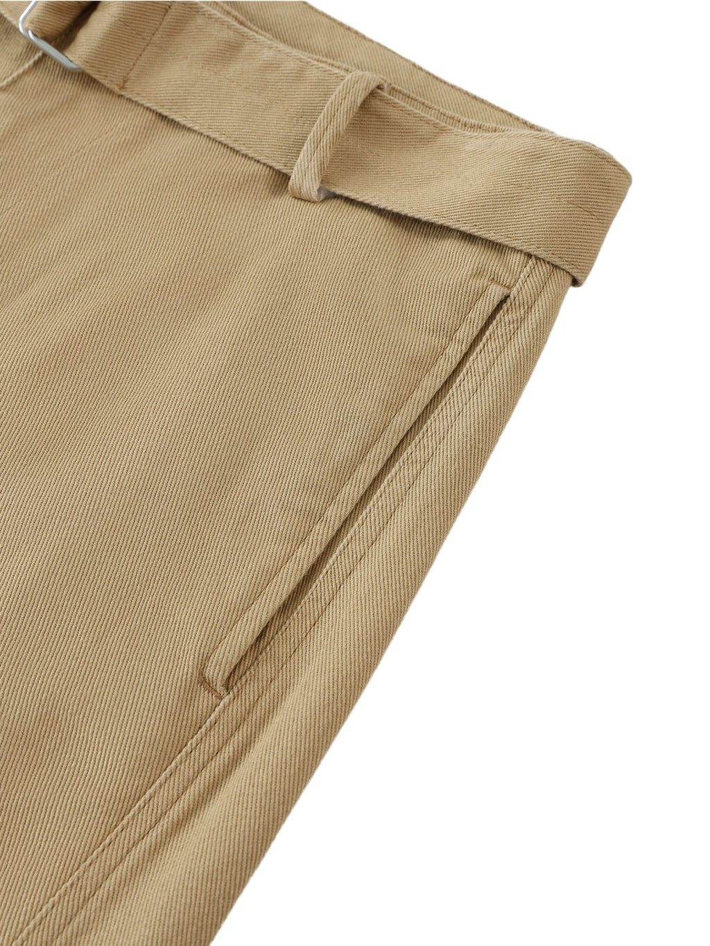 Pantalón chino Barrel Color khaki DAWS Select mujer Khaki - DAWS