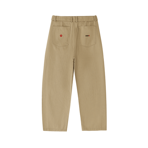 Pantalón chino Barrel Color khaki DAWS Select mujer Khaki - DAWS