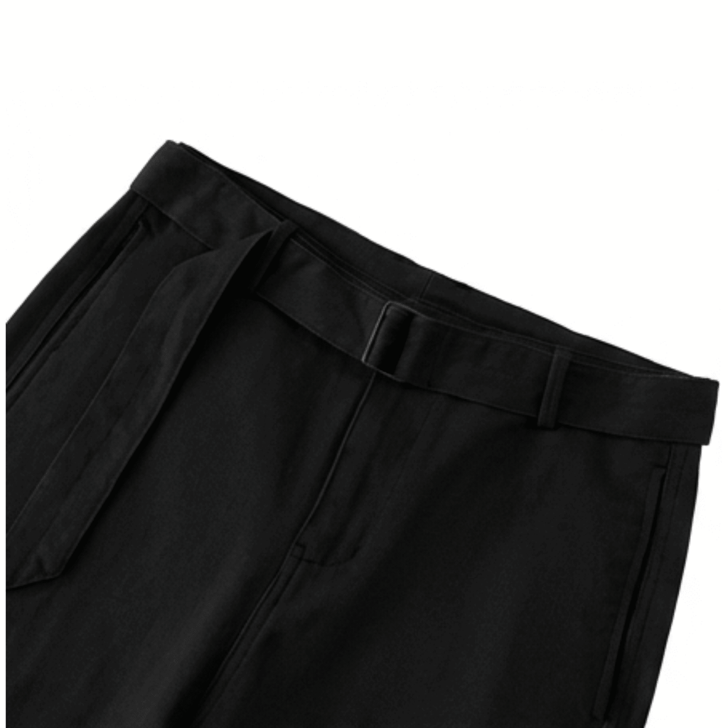 Pantalón chino Barrel Color negro DAWS Select mujer Negro/Black - Pantalones DAWS