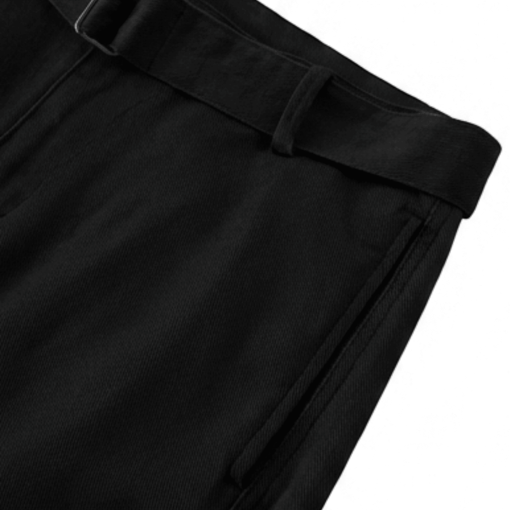 Pantalón chino Barrel Color negro DAWS Select mujer Negro/Black - Pantalones DAWS
