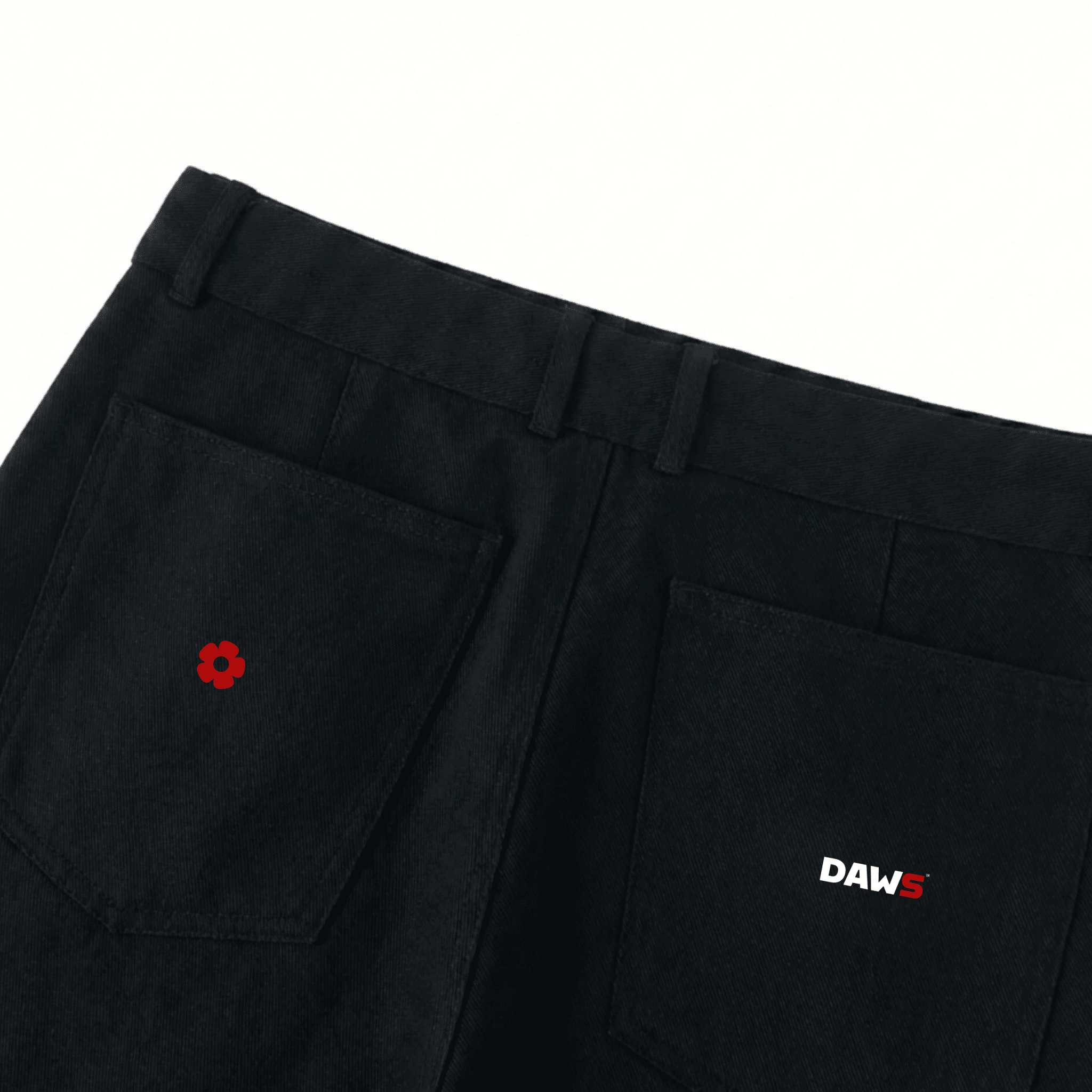 Pantalón chino Barrel Color negro DAWS Select mujer Negro/Black - Pantalones DAWS