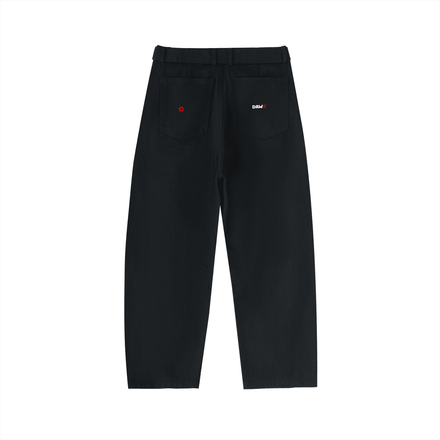Pantalón chino Barrel Color negro DAWS Select mujer Negro/Black - Pantalones DAWS