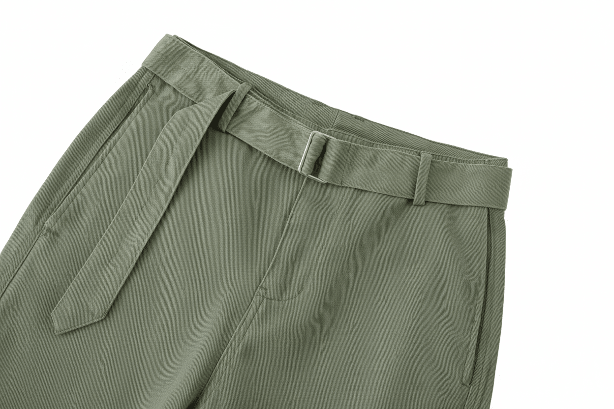 Pantalón chino Barrel Color verde DAWS Select mujer color - Streetwear DAWS