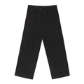 Pantalones de cintura recta ajustables Black - Pantalones DAWS