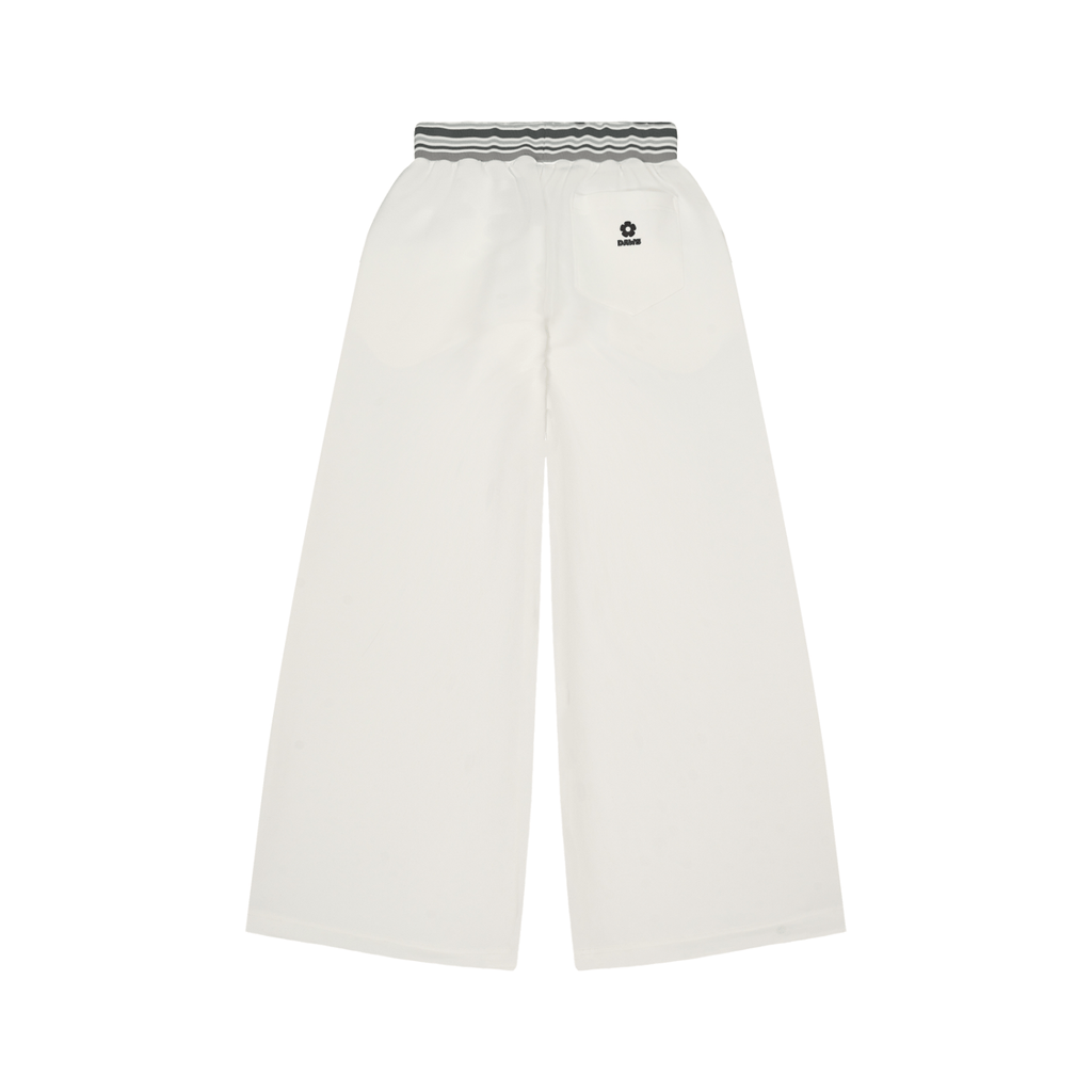 Pantalones de pierna ancha con cintura a rayas DAWS Select unisex color - Streetwear DAWS