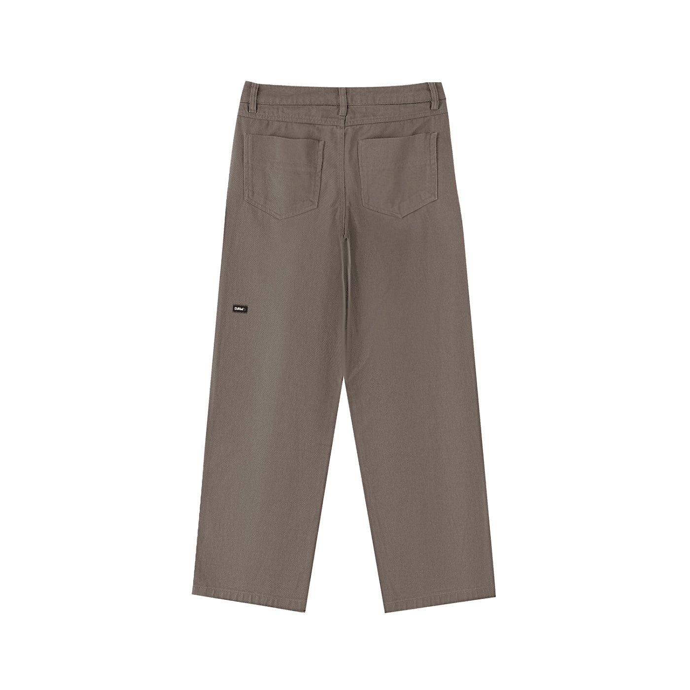 Pantalones Heavyweight Corte Recto de algodón premium DAWS Select Café suave - Pantalones DAWS