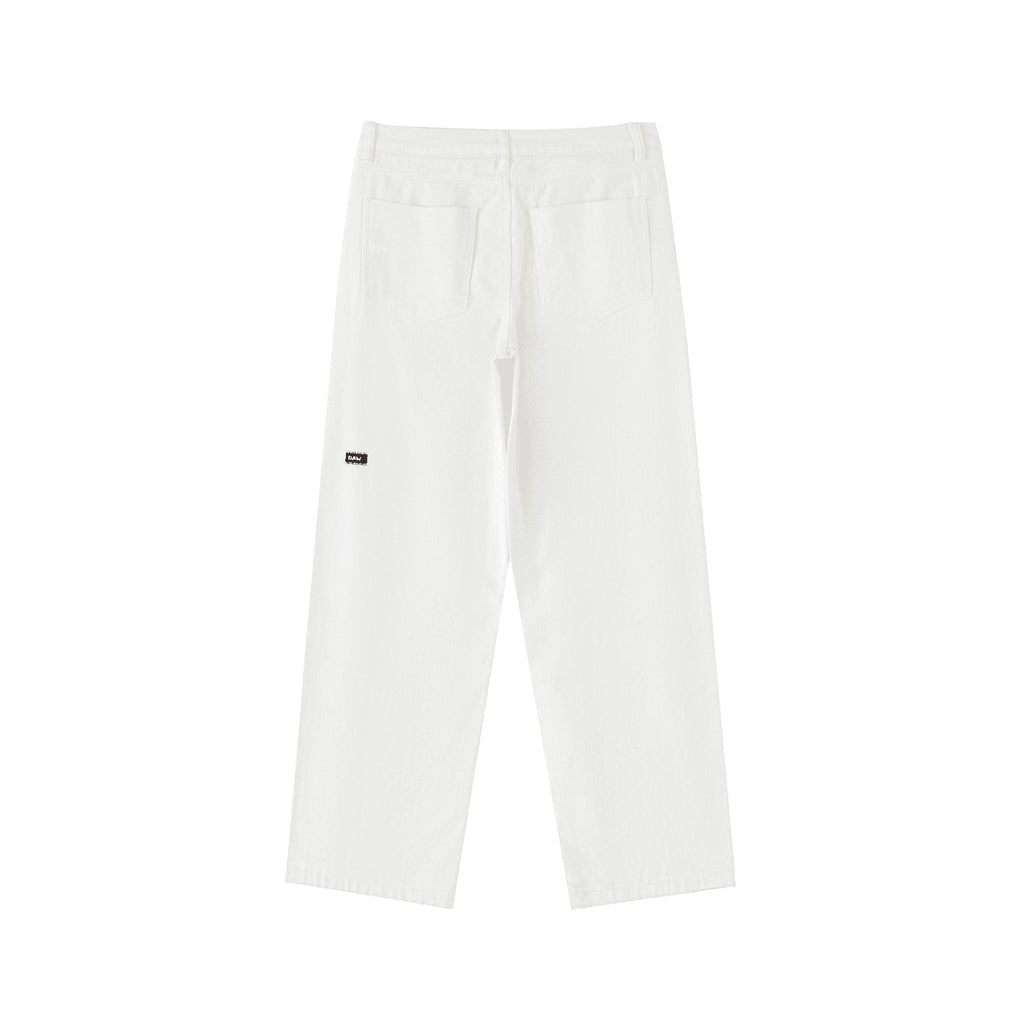 Pantalones Heavyweight Corte Recto de algodón premium DAWS Select Khaki pálido - Pantalones DAWS