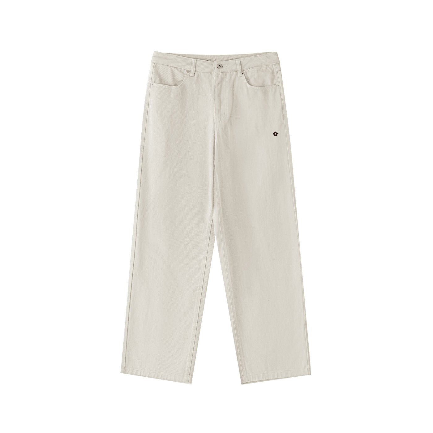 Pantalones Heavyweight Corte Recto de algodón premium DAWS Select Khaki pálido - Pantalones DAWS