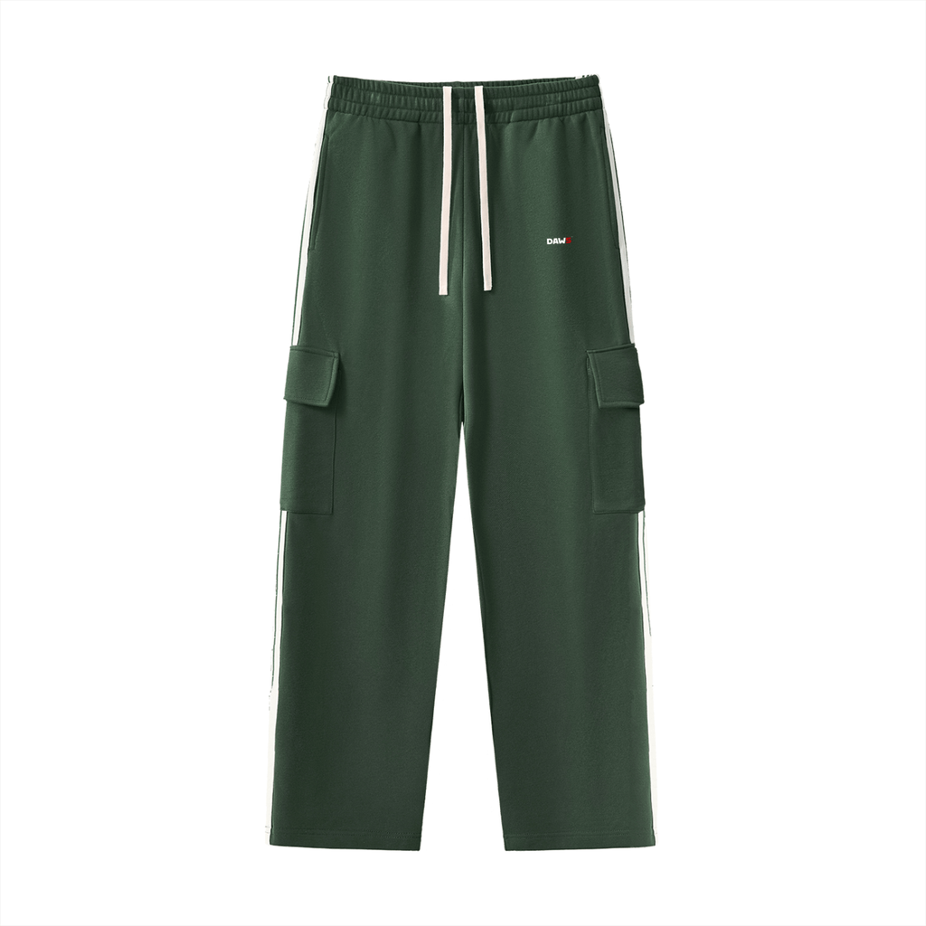 Pantalones rectos de rayas laterales DAWS Select color - Streetwear DAWS