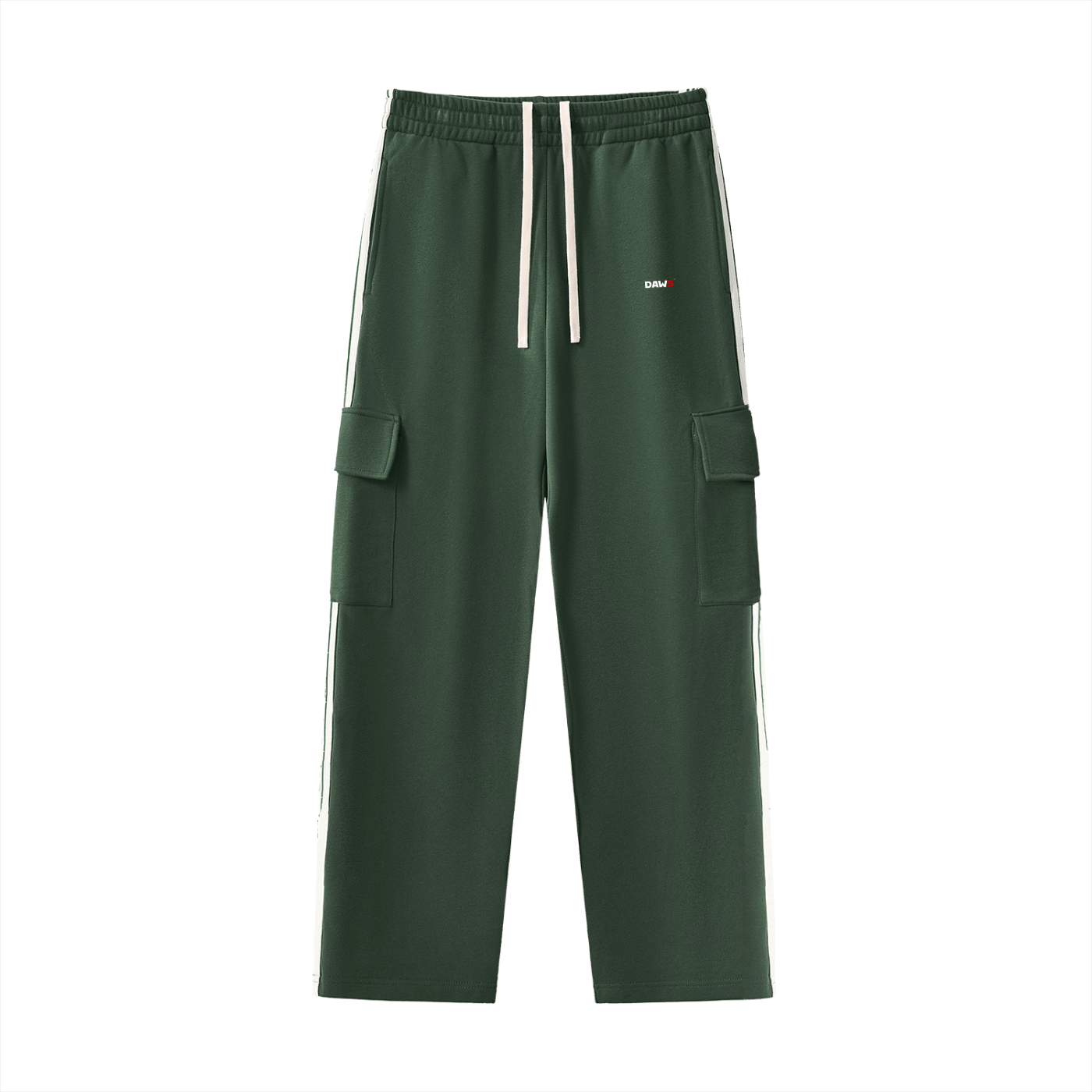 Pantalones rectos de rayas laterales DAWS Select color - Streetwear DAWS