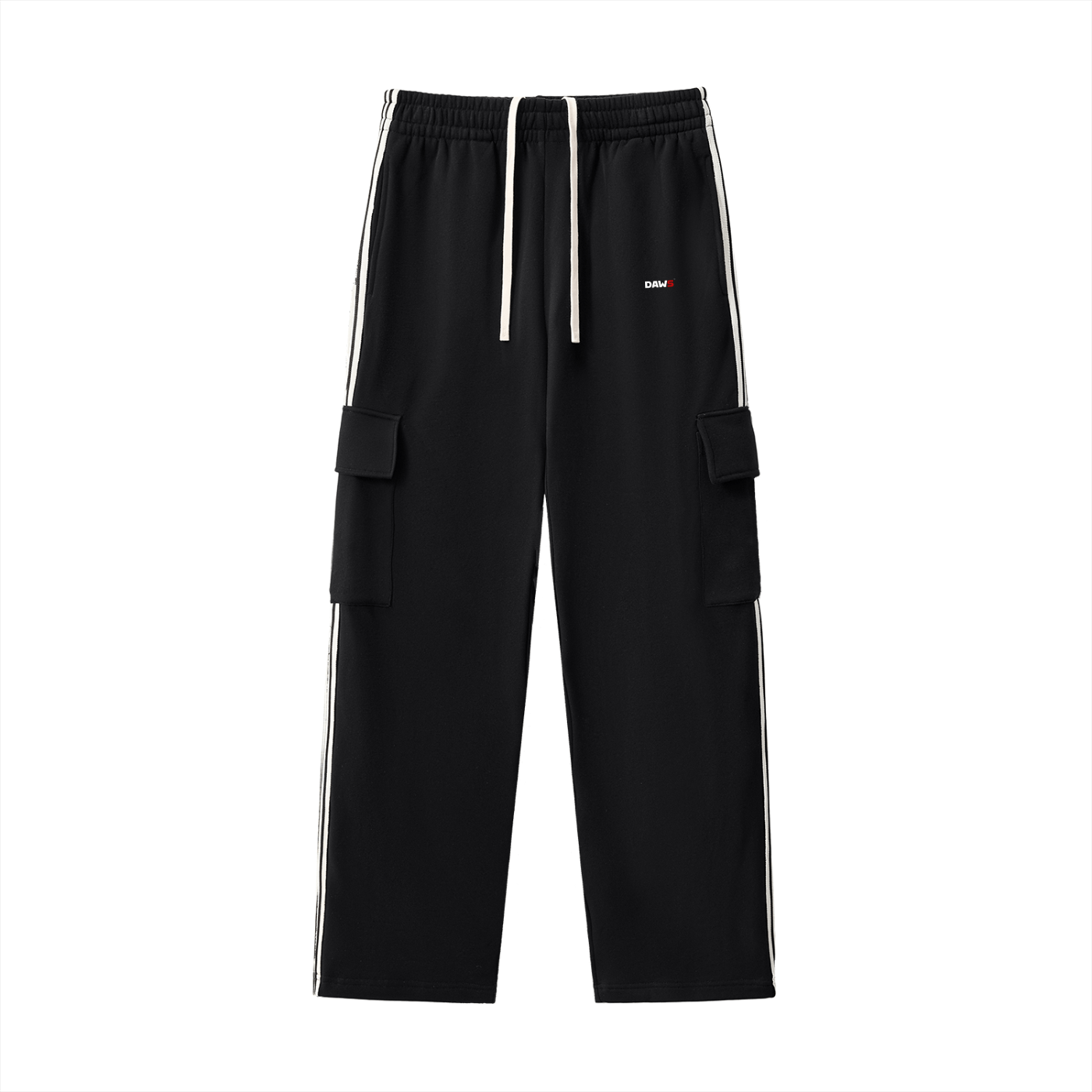 Pantalones rectos de rayas laterales DAWS Select color - Streetwear DAWS