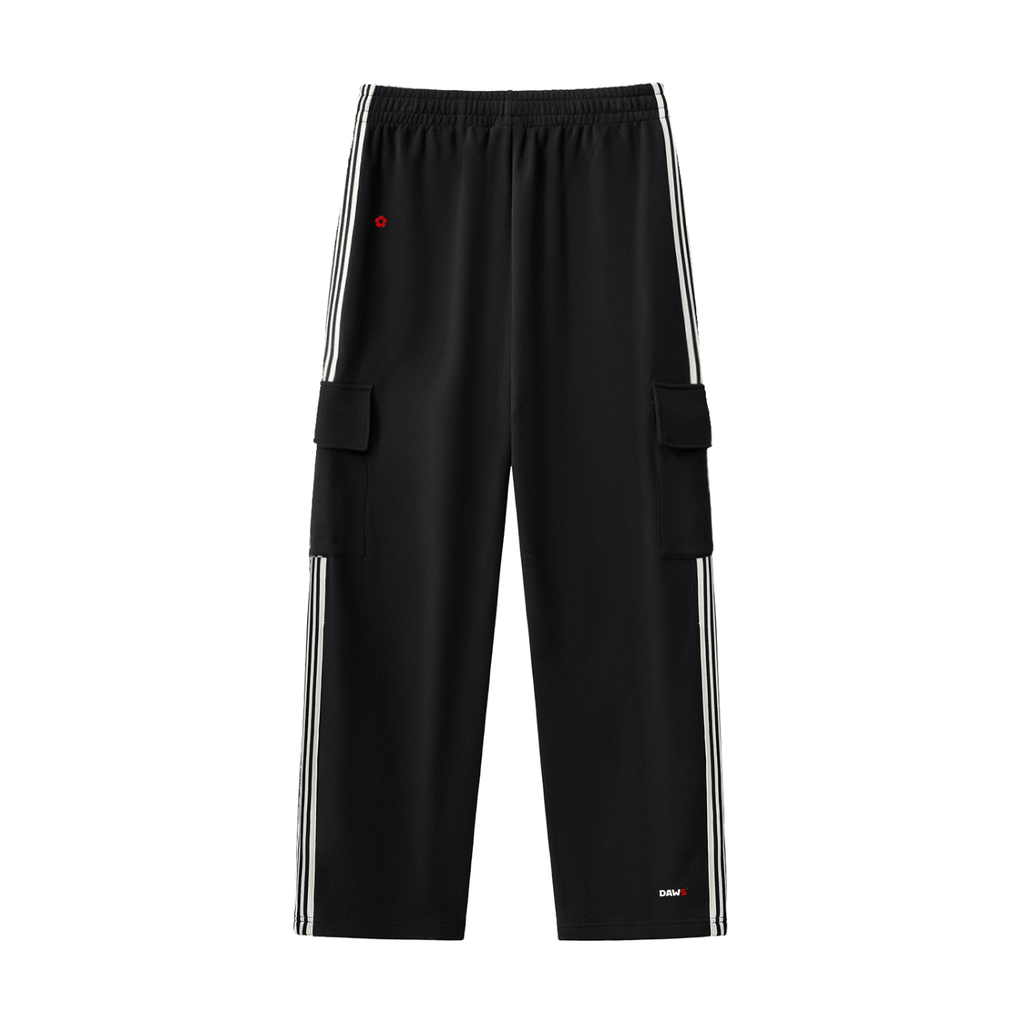 Pantalones rectos de rayas laterales DAWS Select color - Streetwear DAWS