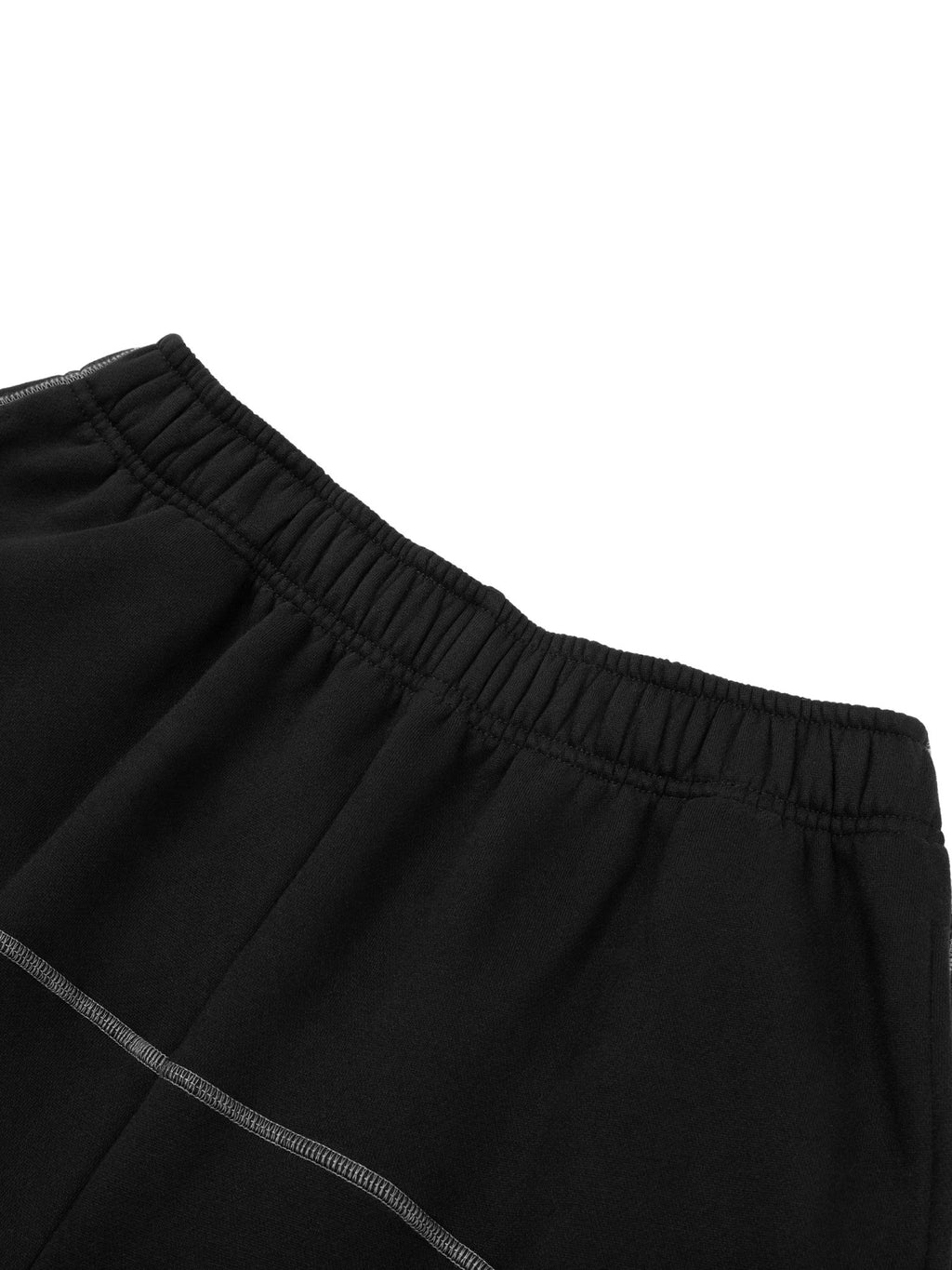 Pantalones Relaxed de forro polar con líneas de contraste color - Streetwear DAWS